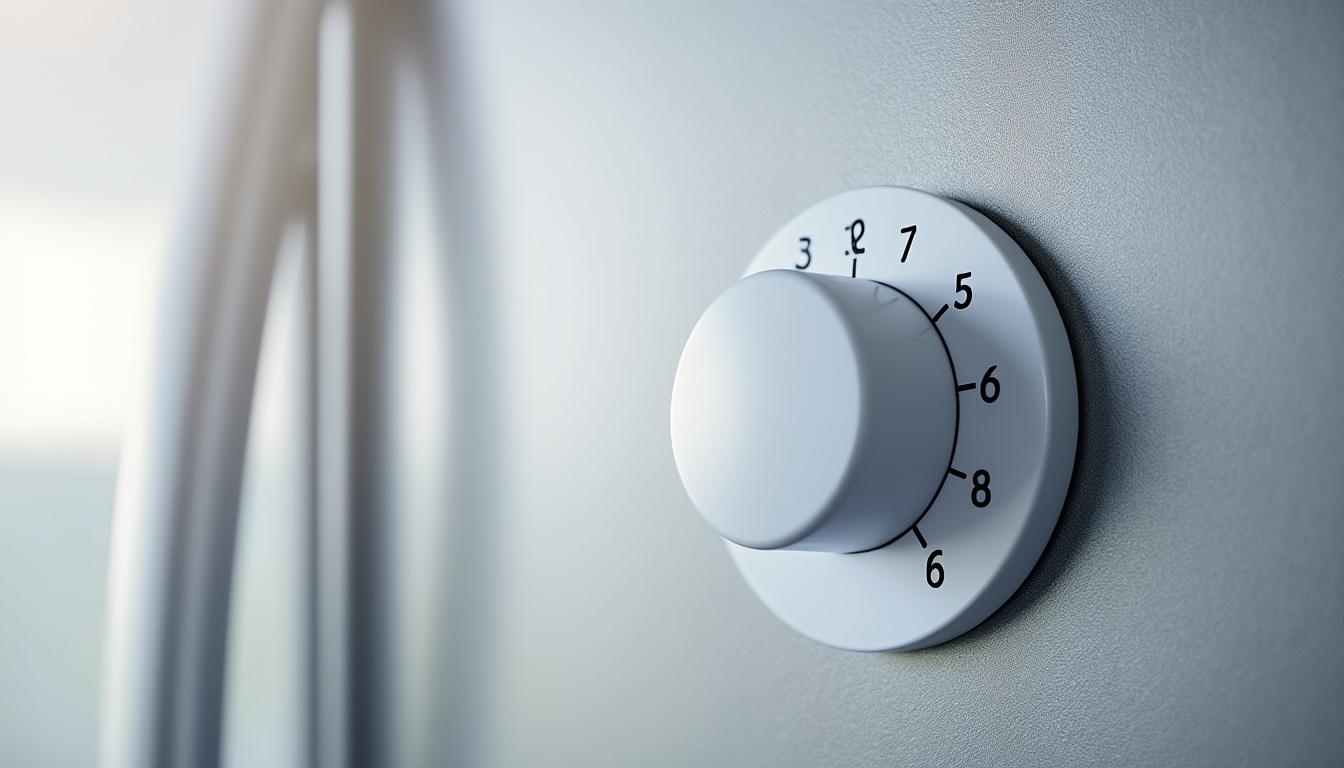 découvrez comment régler efficacement la température de votre frigo de 1 à 7 pour garantir un froid optimal et conserver vos aliments plus longtemps.