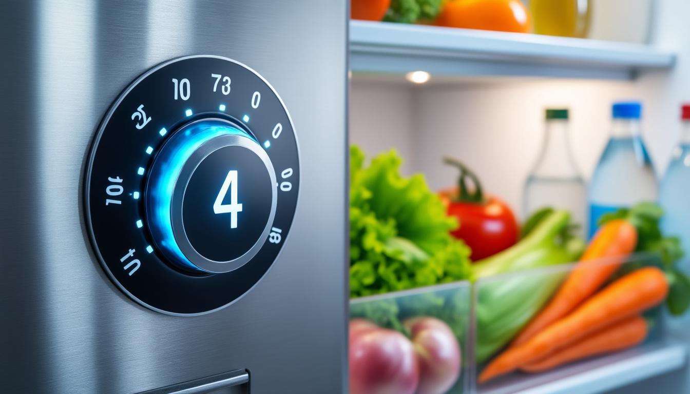 découvrez comment régler correctement votre frigo de 1 à 7 pour maintenir une température idéale et garantir la fraîcheur optimale de vos aliments.