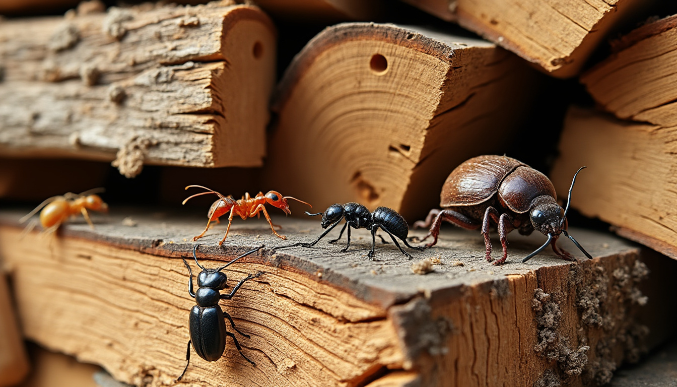 découvrez comment identifier les insectes présents dans votre bois de chauffage et apprenez les méthodes efficaces pour les éliminer afin de protéger votre bois et votre habitation.